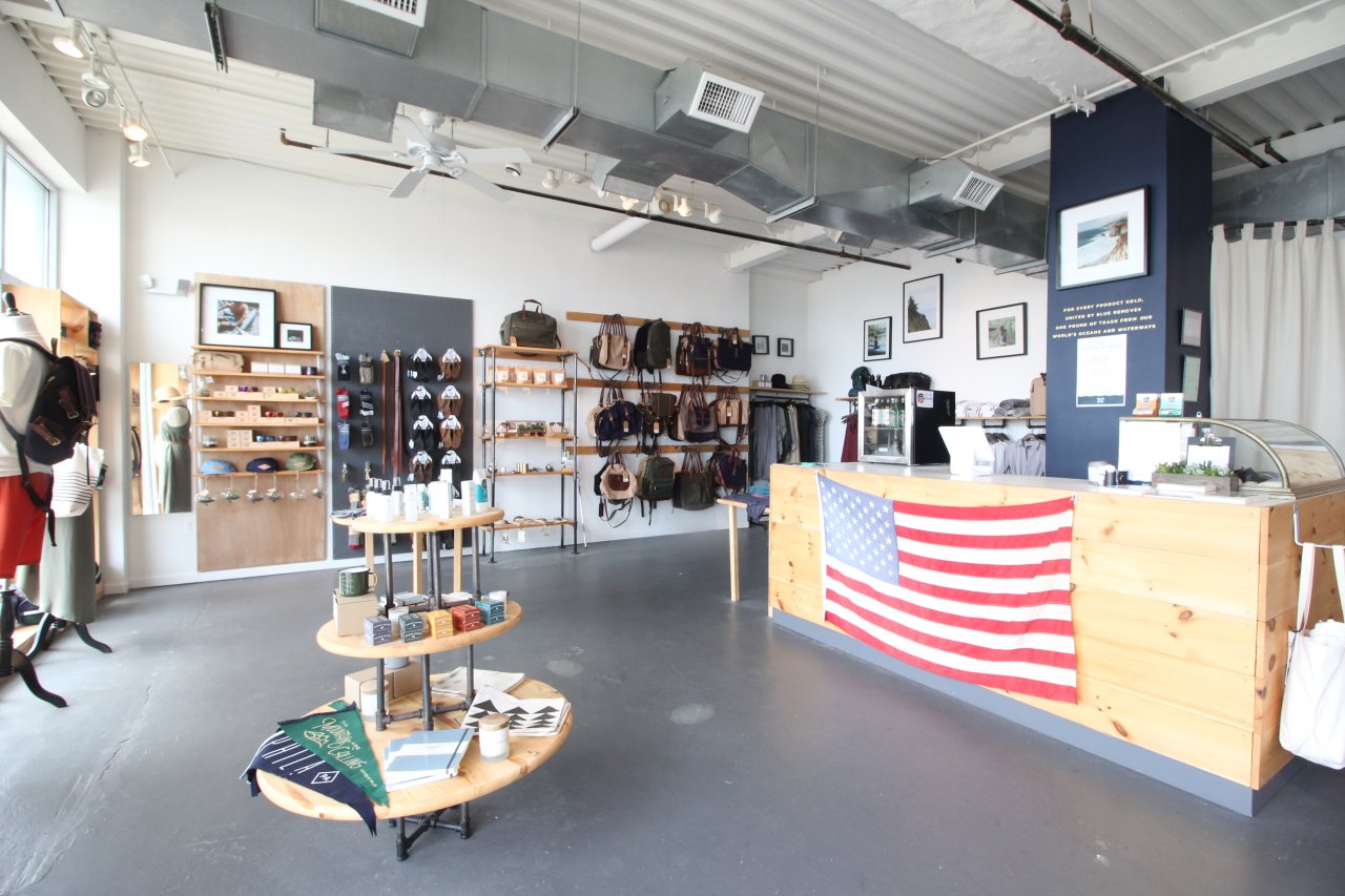 United by Blue – Asbury Park, NJ Boardwalk Clothing Store – See-Inside