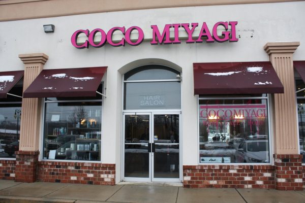 CoCo Miyagi store front, famous cherry hill nj hair salon