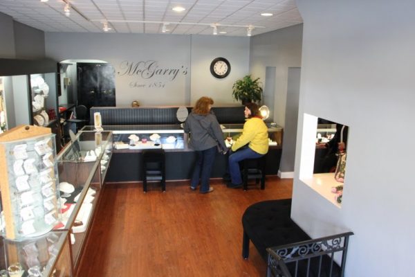 Mcgarry's Jewelers floor in Collingswood