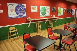 Primo Hoagies Cherry Hill NJ Seating
