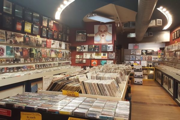back area cds Tunes Record shop, Hoboken, NJ