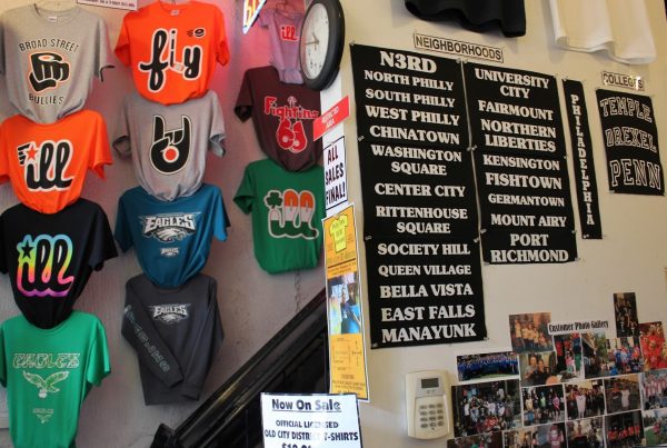 Old City T Shirts – See-Inside Retail, Philadelphia, PA