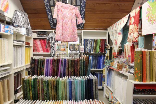 fabrics at The Village Quilter – Mount Holly, NJ – retail store