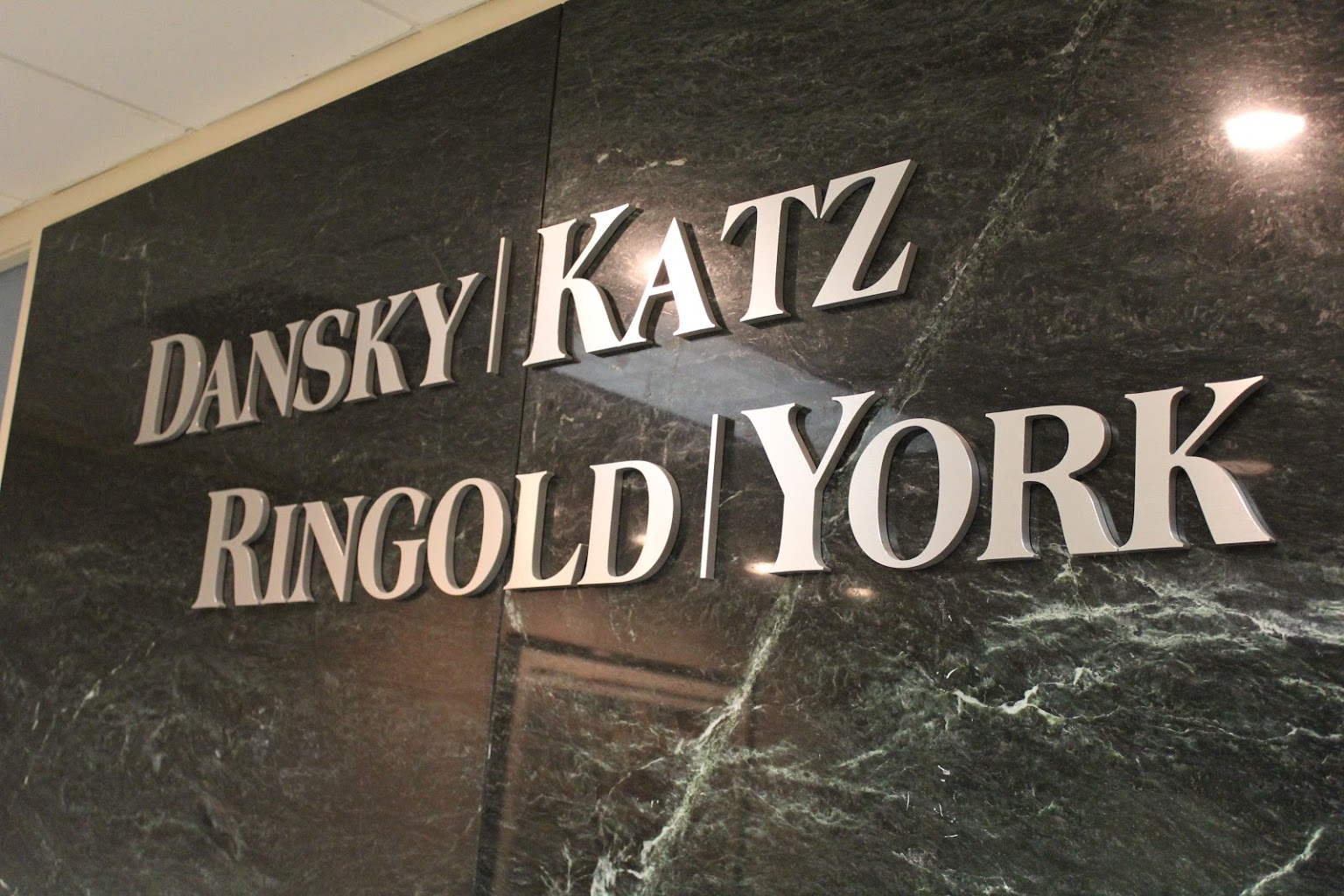 sign of Dansky Katz Ringold & York – Marlton, NJ – Law Office
