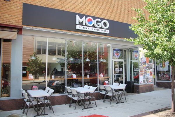 store front of MOGO Korean Fusion Tacos Restaurant, Asbury Park, NJ