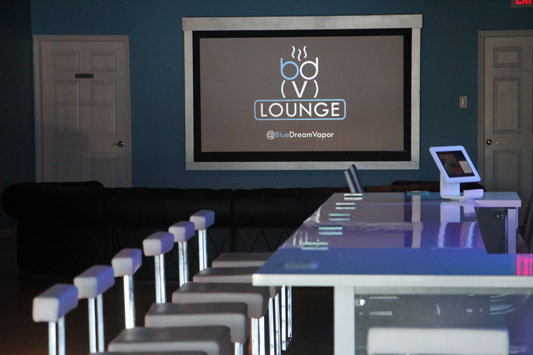 BlueDream Vapor Lounge bar