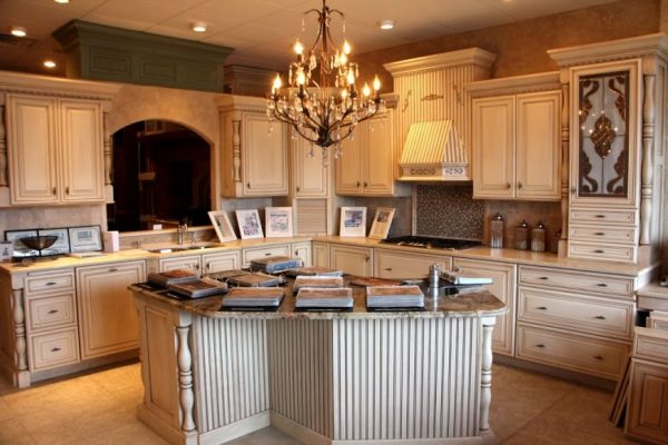 Buzzetta's Kitchen Gallery Cherry Hill NJ display remodeling island stove range sink cabinets
