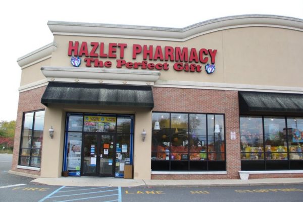 Hazlet Pharmacy Inc Hazlet NJ Entrance sign store front