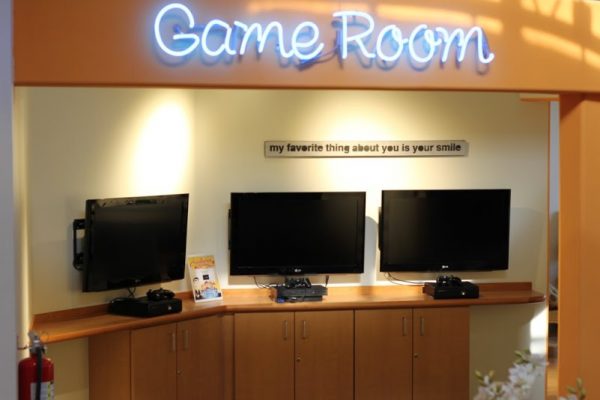 Segal and Iyer Orthodontics Marlton NJ Game Room Computer Monitors