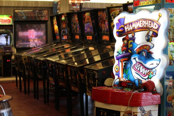 Jilly's Arcade Ocean City NJ pinball machines