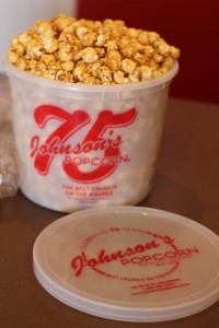 Johnson's Popcorn Ocean City NJ large container