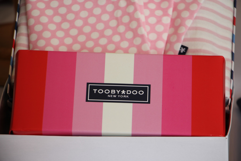 ToobyDoo Princeton NJ pink stripe box