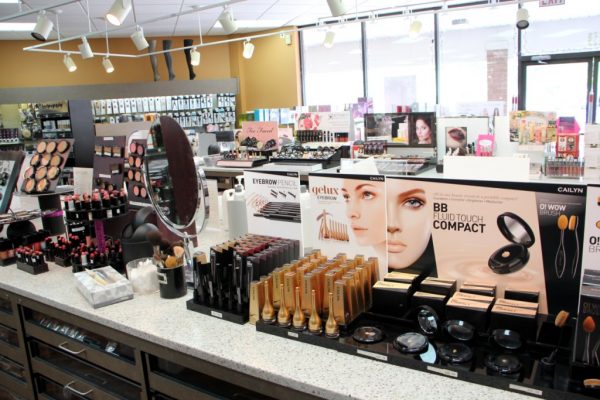 Image Beauty Center Marlton NJ Beauty Supply Store makeup display