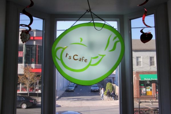 I's Cafe House New Brunswick NJ bubble boba tea sign