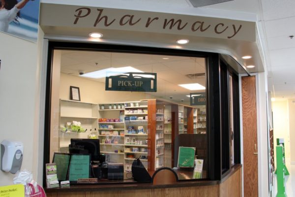 Living well pharmacy Middletown DE counter