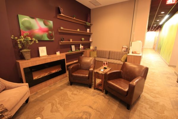Massage Envy Spa Wexford PA waiting area