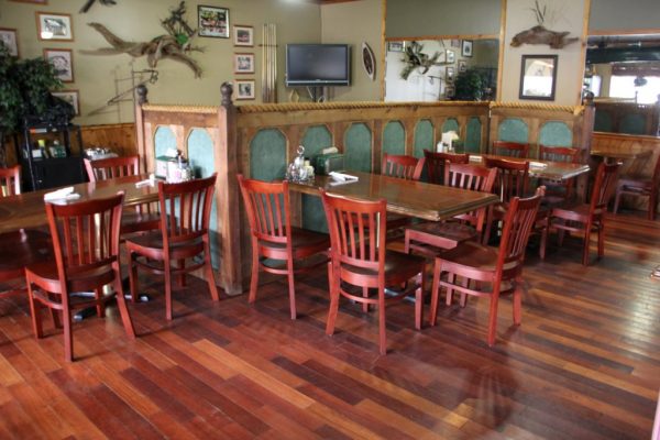 Palace Restaurant & Outfitters Mays Landing NJ table seating