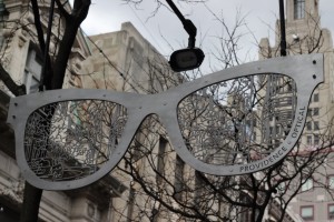 Providence Optical Providence RI eyeglasses frames sculpture sign