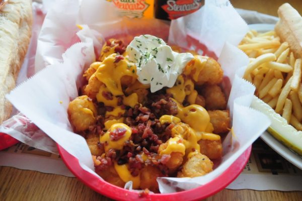 Richland Deli bacon cheese tater tots
