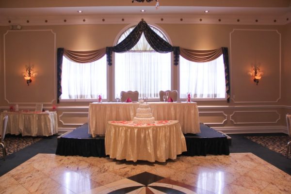 Jacques Exclusive Caterer & Reception Center Middletown NJ bride groom table