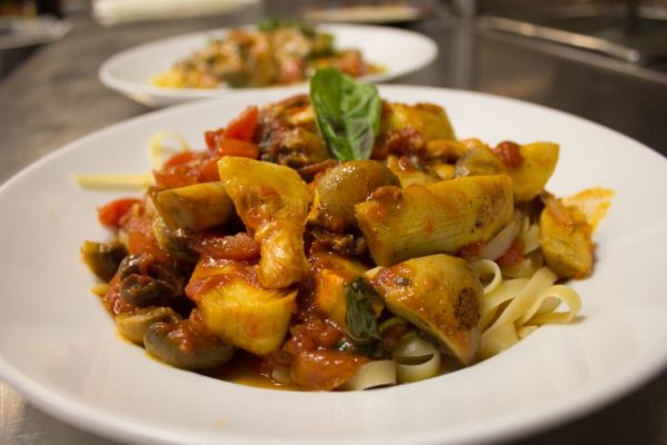 Illiano Cucina Medford NJ Italian Restaurant artichoke pasta