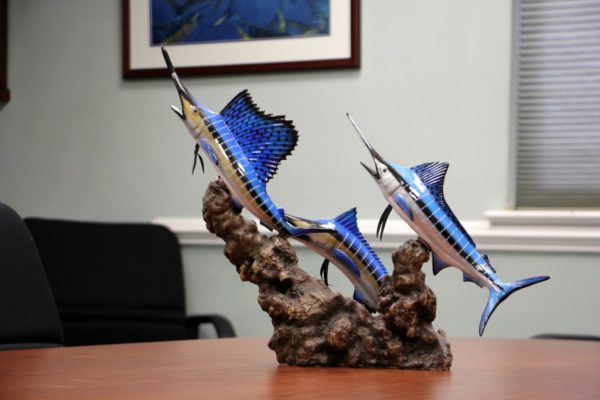 Haines & Haines T.C. Irons Insurance Agency Burlington NJ marlin fish statue