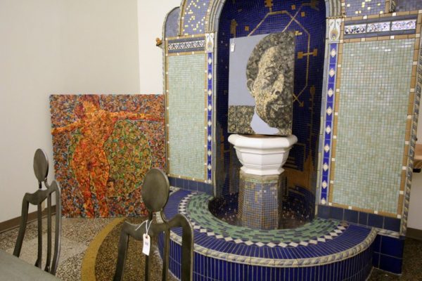 Distinctive Decor & More Collingswood, NJ fountain mosaic