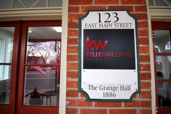 Keller Williams Realty Moorestown NJ front entrance sign