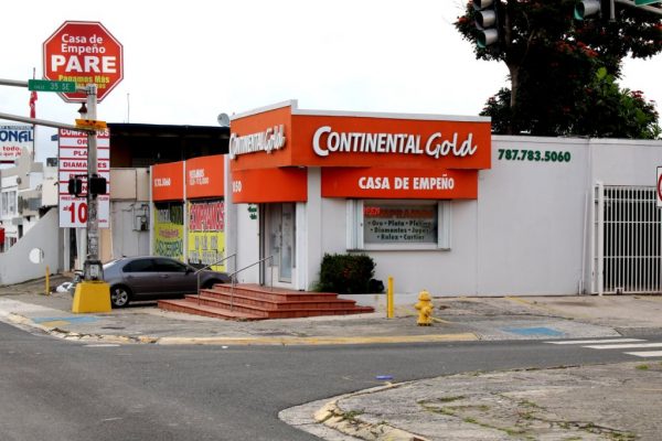 Continental Gold Pawn Shop San Juan Puerto Rico