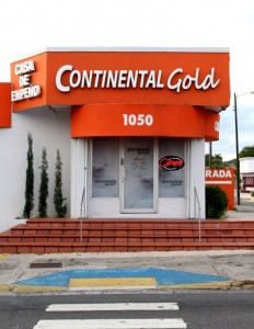 Continental Gold Pawn Shop San Juan Puerto Rico front entrance
