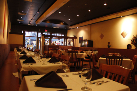 Cross Culture Indian Restaurant Haddonfield NJ table seating