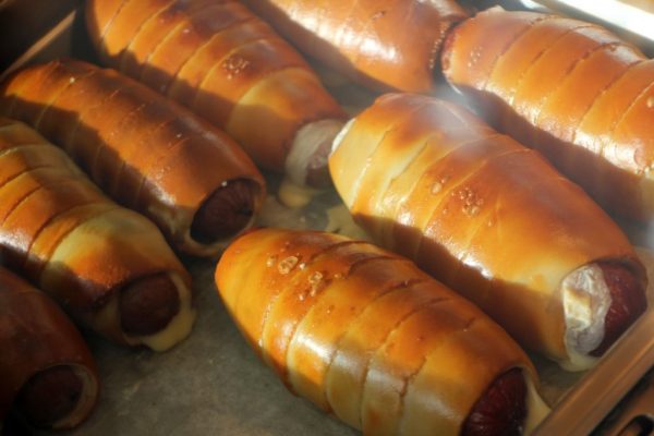 Philly Pretzel Factory Cherry Hill NJ pretzel hotdogs