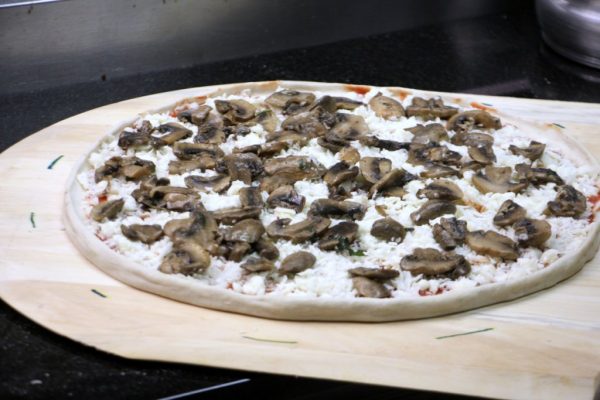 Bella Pizza & Grill Haddonfield NJ mushroom pizza