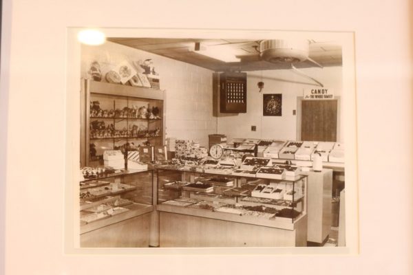 Duffy's Fine Chocolates Haddonfield NJ sepia vintage photograph