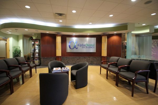 Alpha Dental Excellence Langhorne PA waiting room