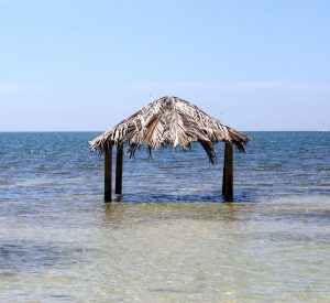 Las Palmas Cafe at Copmarina Guánica, Puerto Rico beach hut