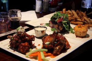 The Beer Spot & Grill Sports Bar Fort Lee NJ bbq wings ribs fries corn bread