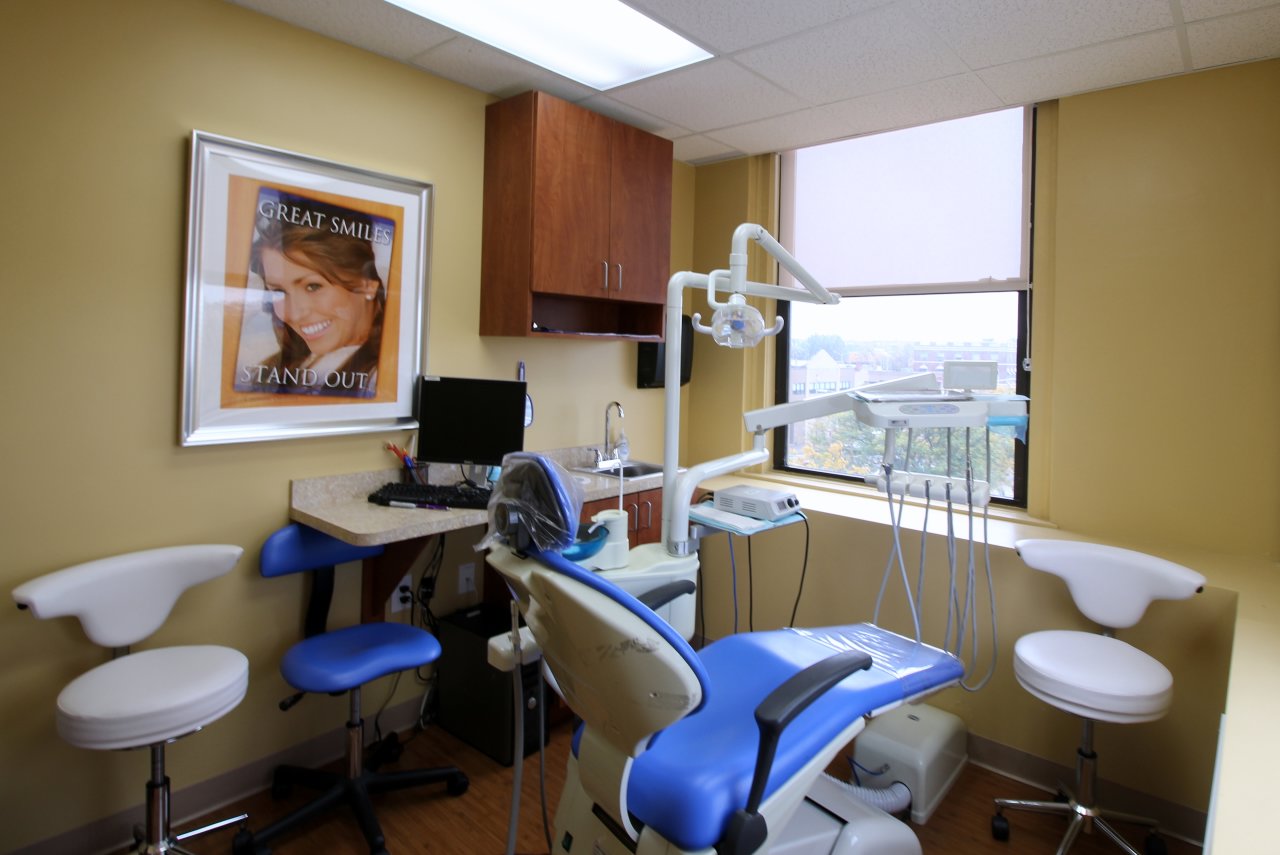 American Dental Office Hempstead NY Dentist chair exam 