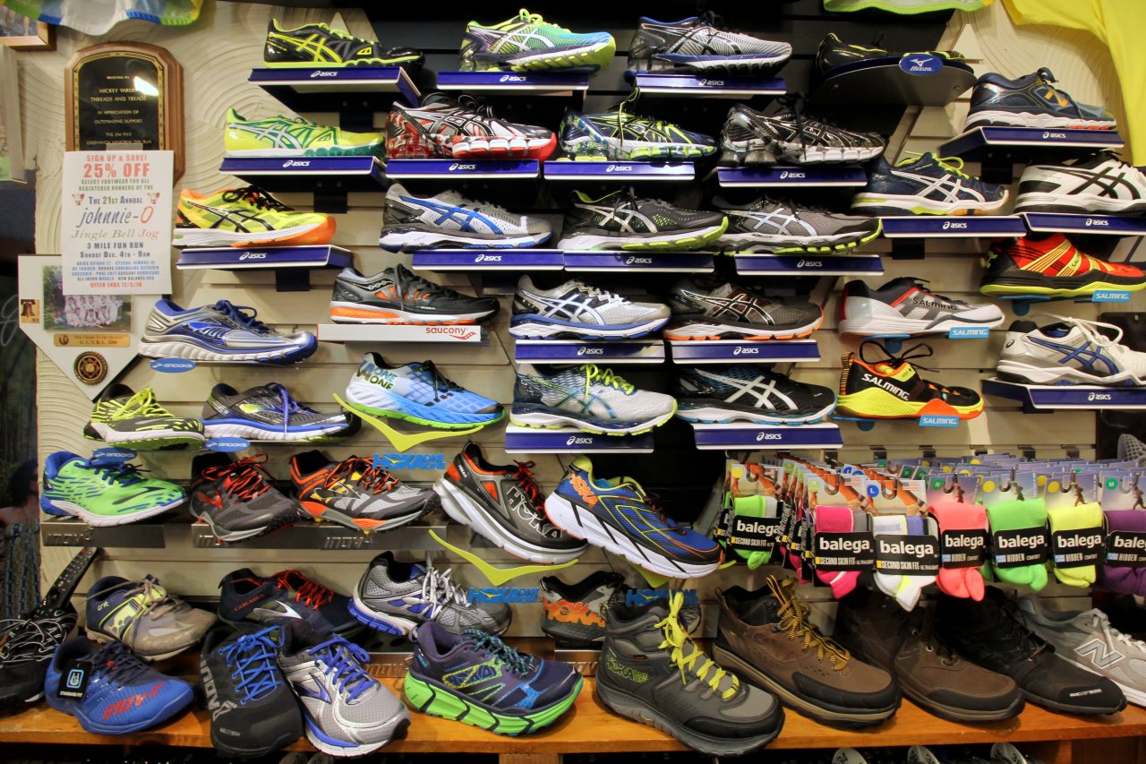 Threads & Treads Greenwich CT sporting goods store sneakers