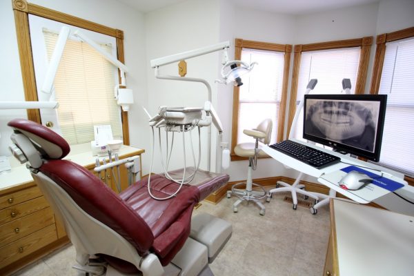 Johnson Family & Cosmetic Dentistry Bedminister, NJ exam room dental chair