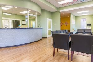 Pediatric & Adolescent Dentistry Birmingham, AL Dental Clinic reception waiting room