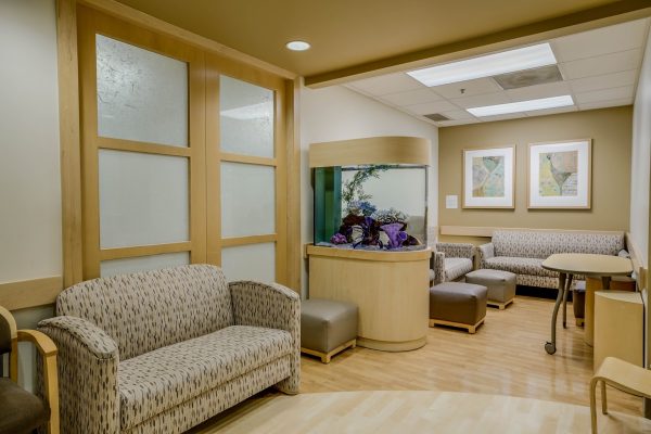 Maternal and Infant Care Clinic at UWMC Seattle, WA ObstetricianGynecologist waiting room