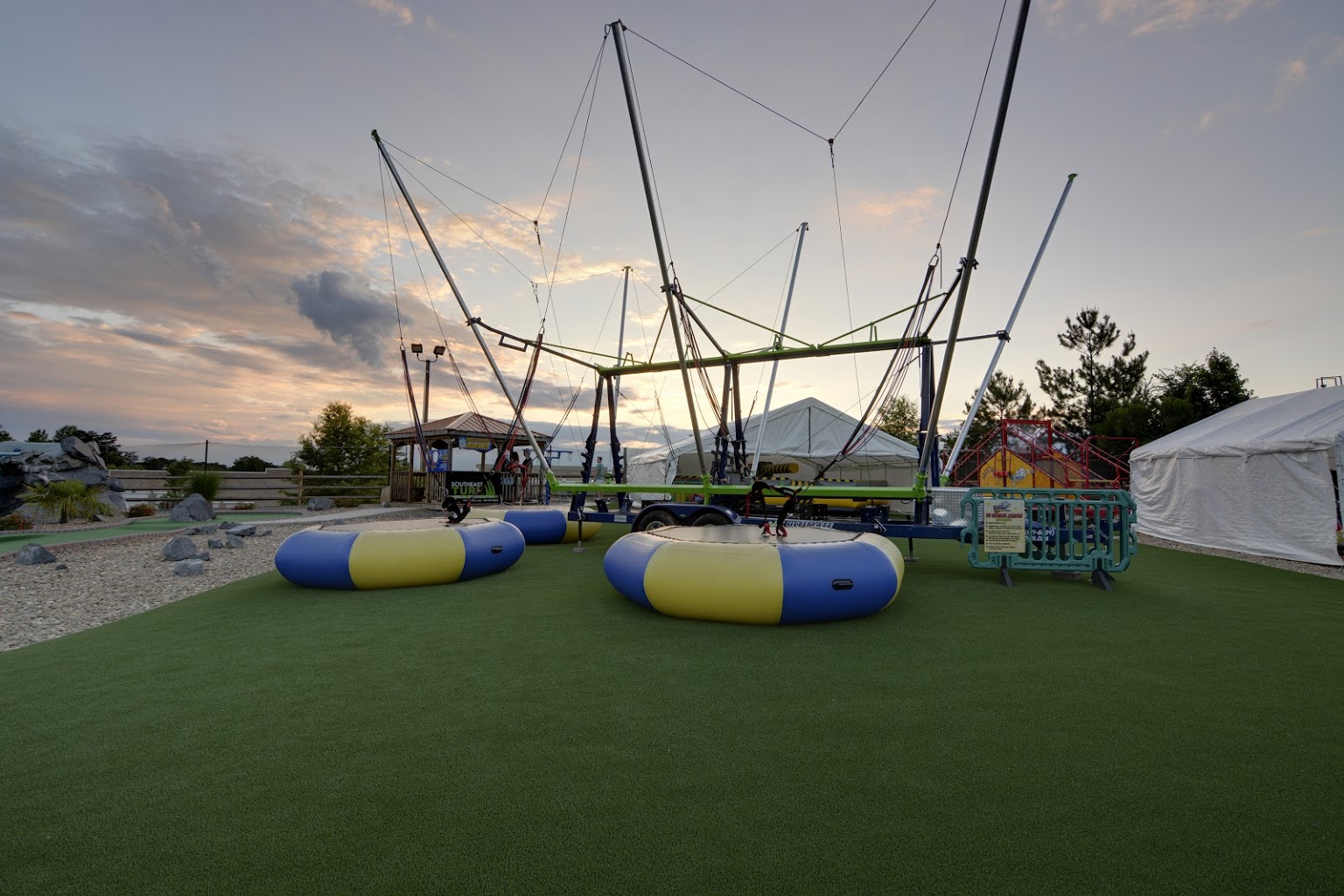 Mr. Putty's Fun Park Tega Cay, SC Miniature Golf Course bungee jumper