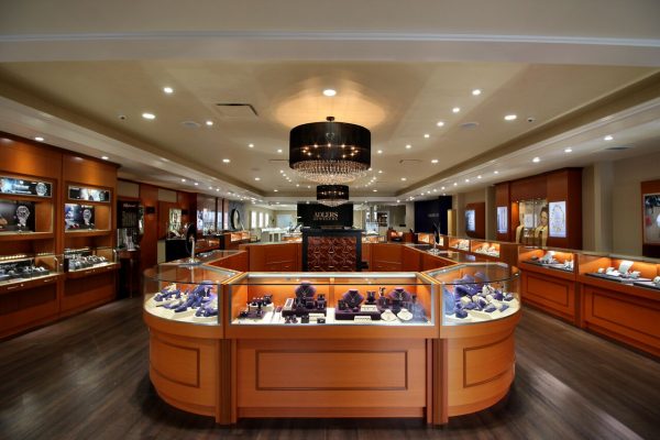 Adlers Jewelers Westfield, NJ Jewelry Store interior display