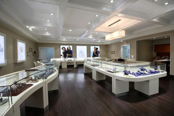 Adlers Jewelers Westfield, NJ Jewelry Store interior display verragio