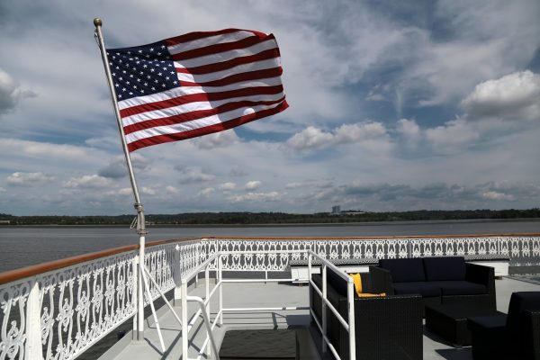 Potomac Riverboat Company Alexandria, VA Cruise Line Company flag