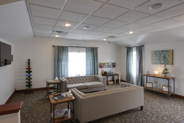 Martin Funeral, Cremation & Tribute Services Funeral Home in Grand Blanc, MI waiting room