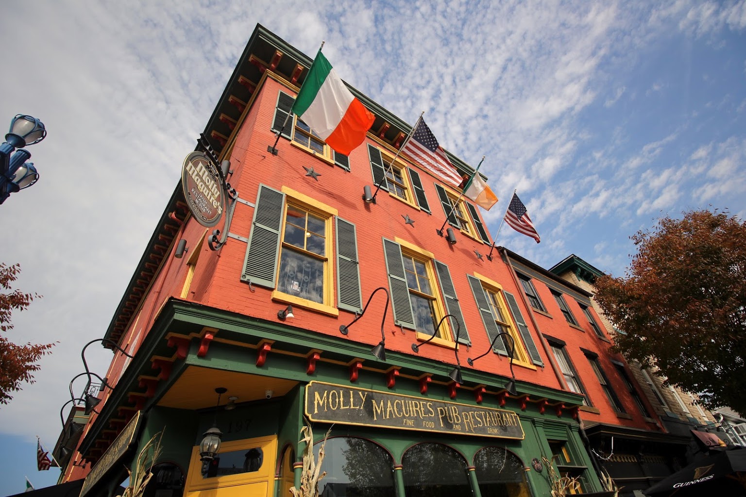 Molly Maguire's Irish Restaurant & Pub in Phoenixville, PA store front