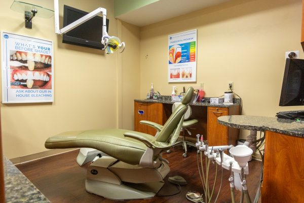 Dental chair in Dental Arts Group in Voorhees, NJ