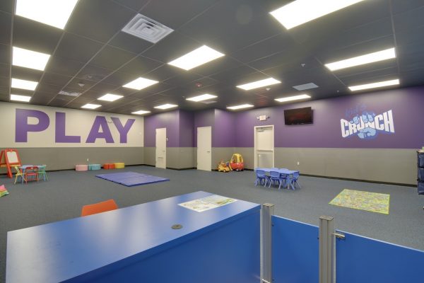 childcare room at Crunch Fitness Ballantyne Gym and Health Club in Charlotte, NC